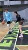 这还怎么好好打球？球场对位安羽小姐姐该怎么打？🏀